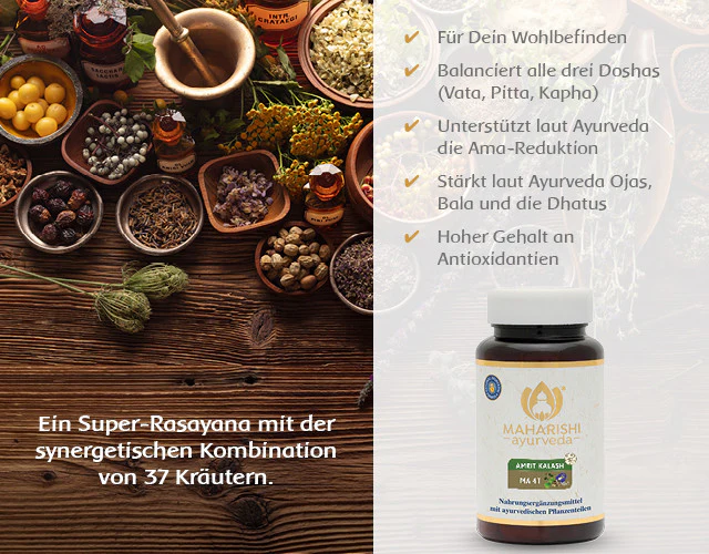 Amrit Kalash MA 4T Kräutertabletten – Zuckerfrei, Ayurveda Ergänzung - Image 4