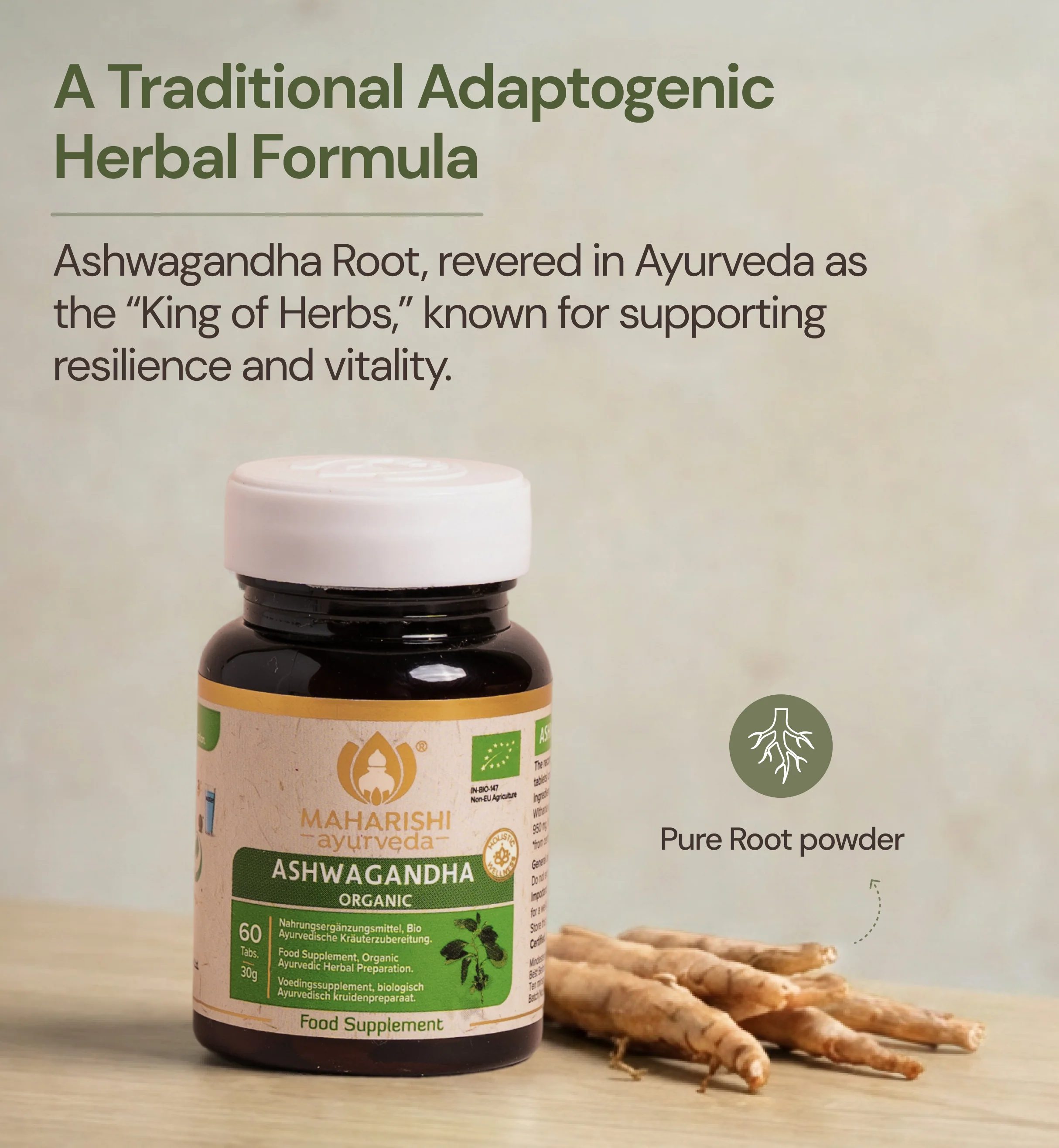 Organic Ashwagandha Super Herb - Image 3