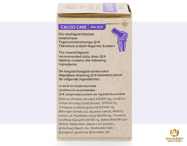 Calcio Care MA 925 – Ayurveda Nahrungsergänzung mit Kalzium und Kräutern - Image 4