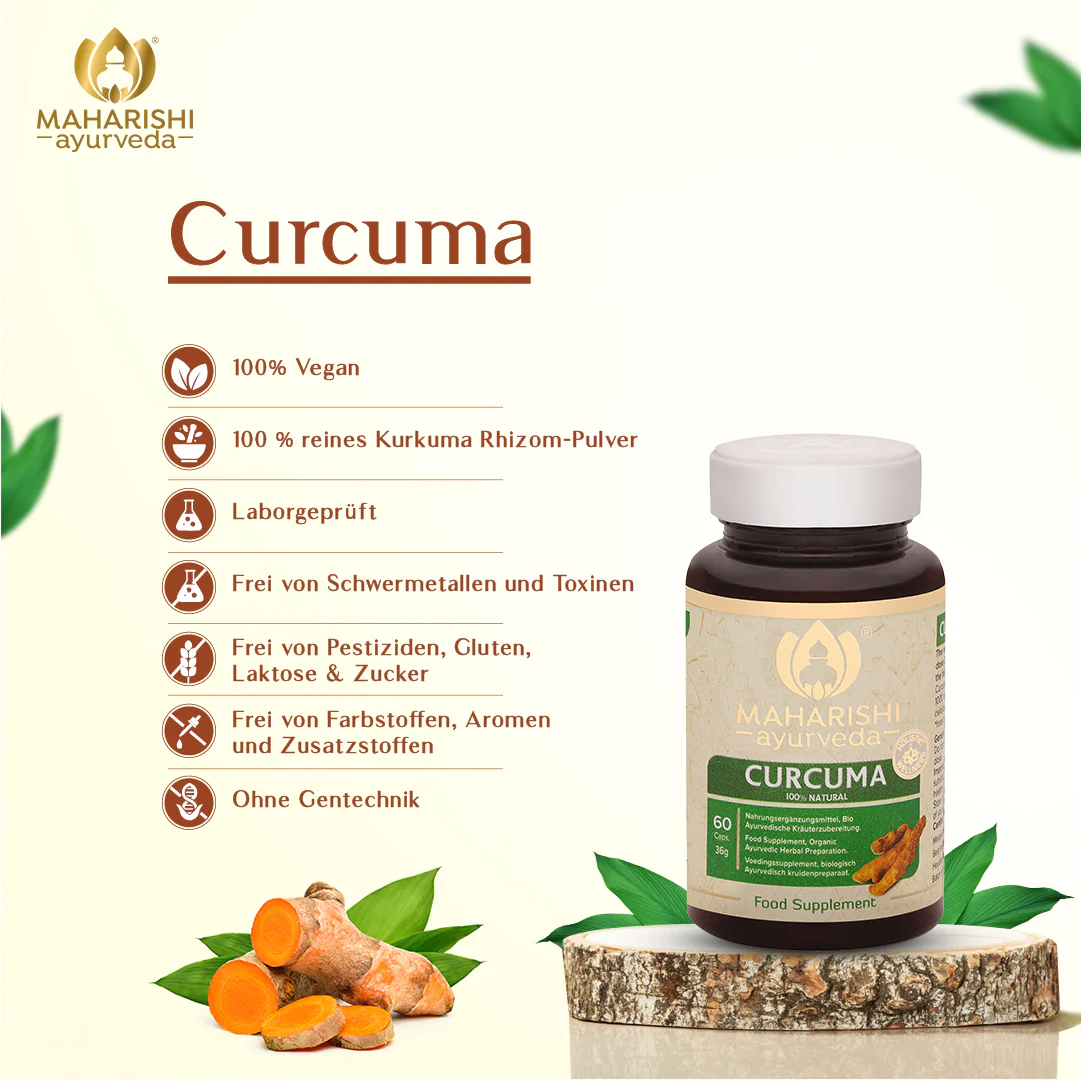 Curcuma Natural Super Herb – Curcuma Nahrungsergänzung, Ayurveda Kräuter - Image 12