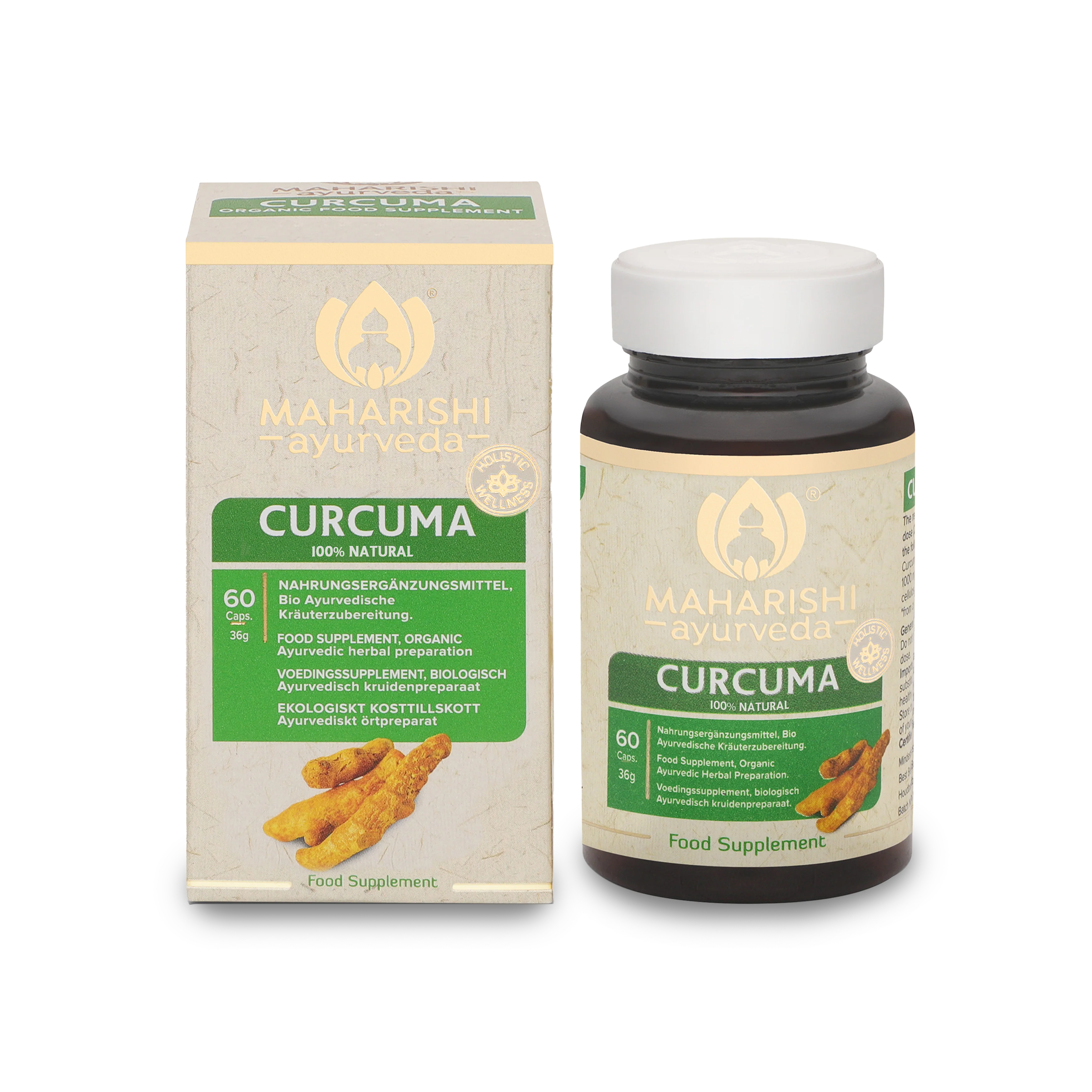 Curcuma Natural Super Herb – Curcuma Nahrungsergänzung, Ayurveda Kräuter - Image 7
