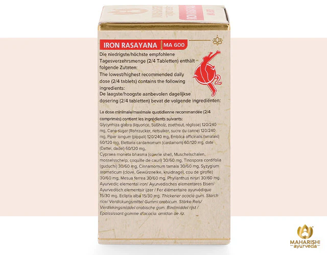 Iron Rasayana MA 600 – Ayurveda Nahrungsergänzung, reich an Eisen - Image 4