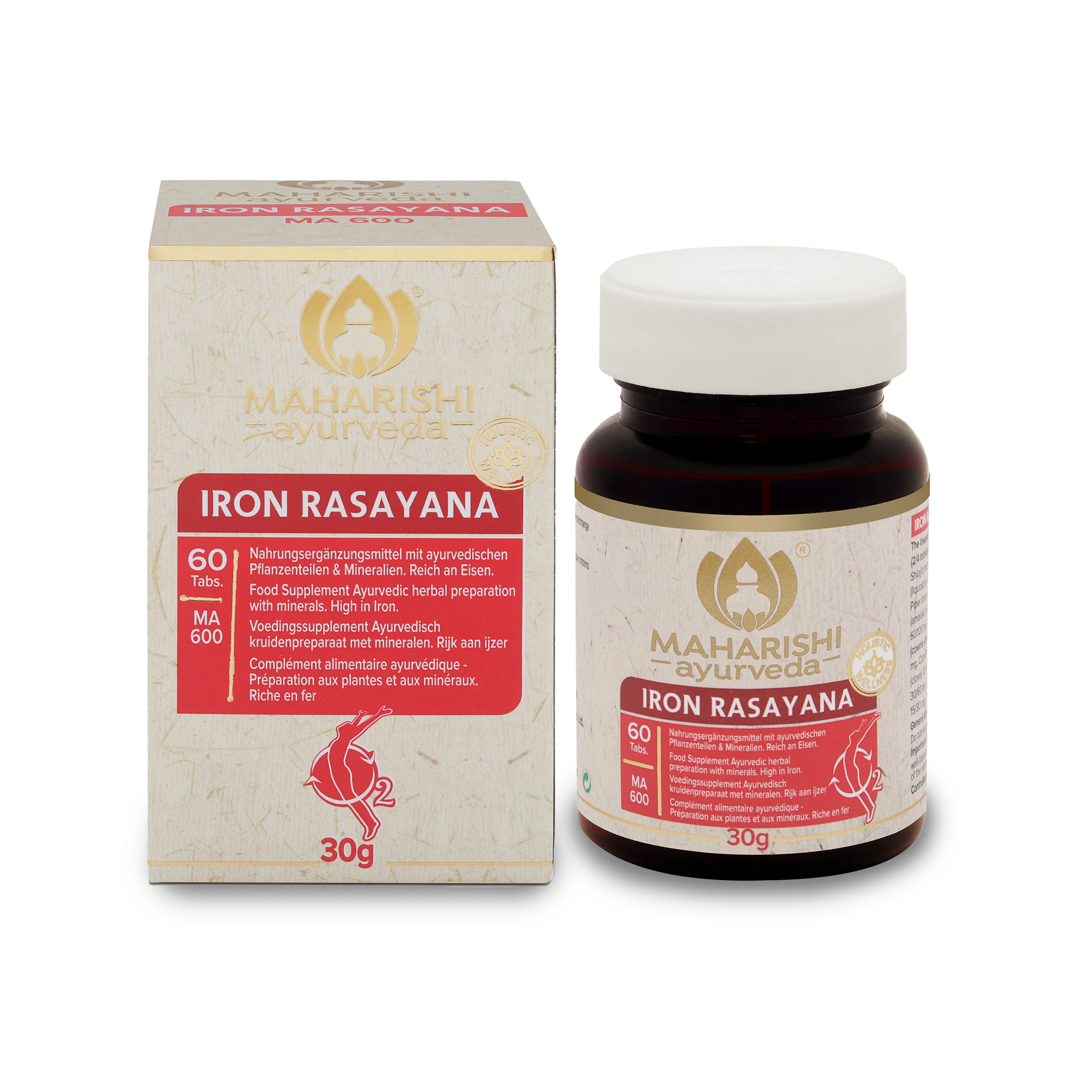 Iron Rasayana MA 600 – Ayurveda Nahrungsergänzung, reich an Eisen - Image 8