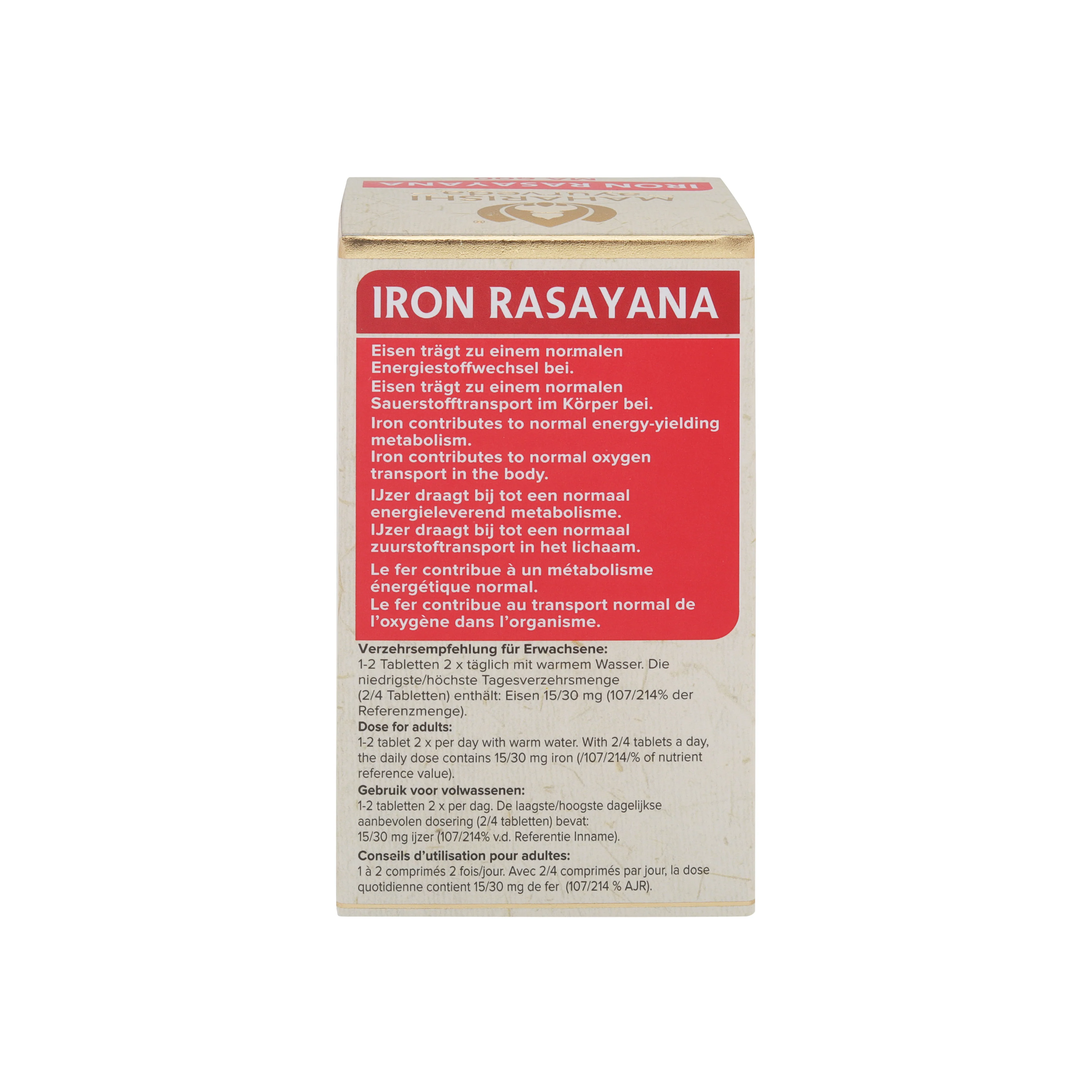 Iron Rasayana MA 600 – Ayurveda Nahrungsergänzung, reich an Eisen - Image 9