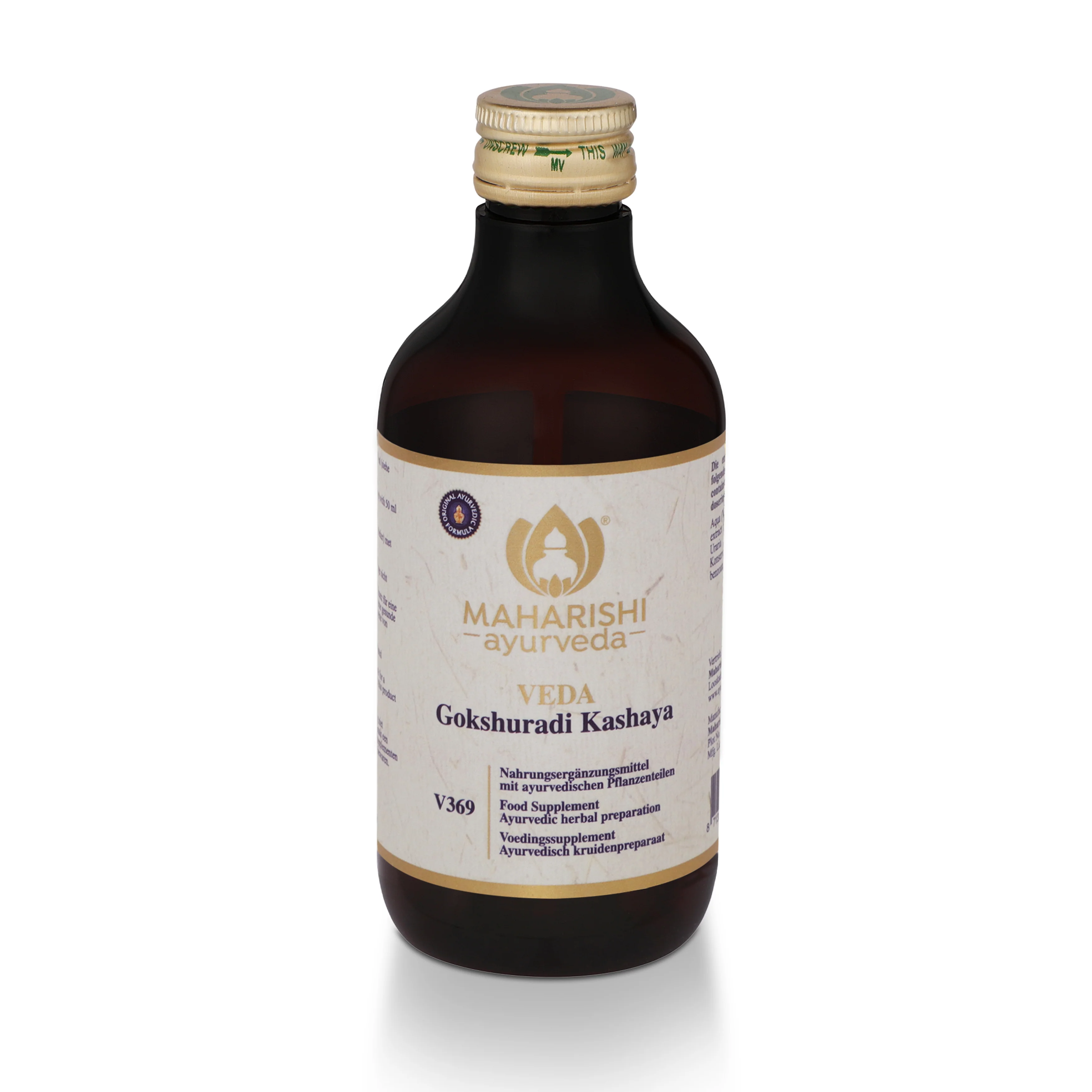 Gokshuradi Kashaya V369 – Ayurveda Nahrungsergänzung mit Kräutern