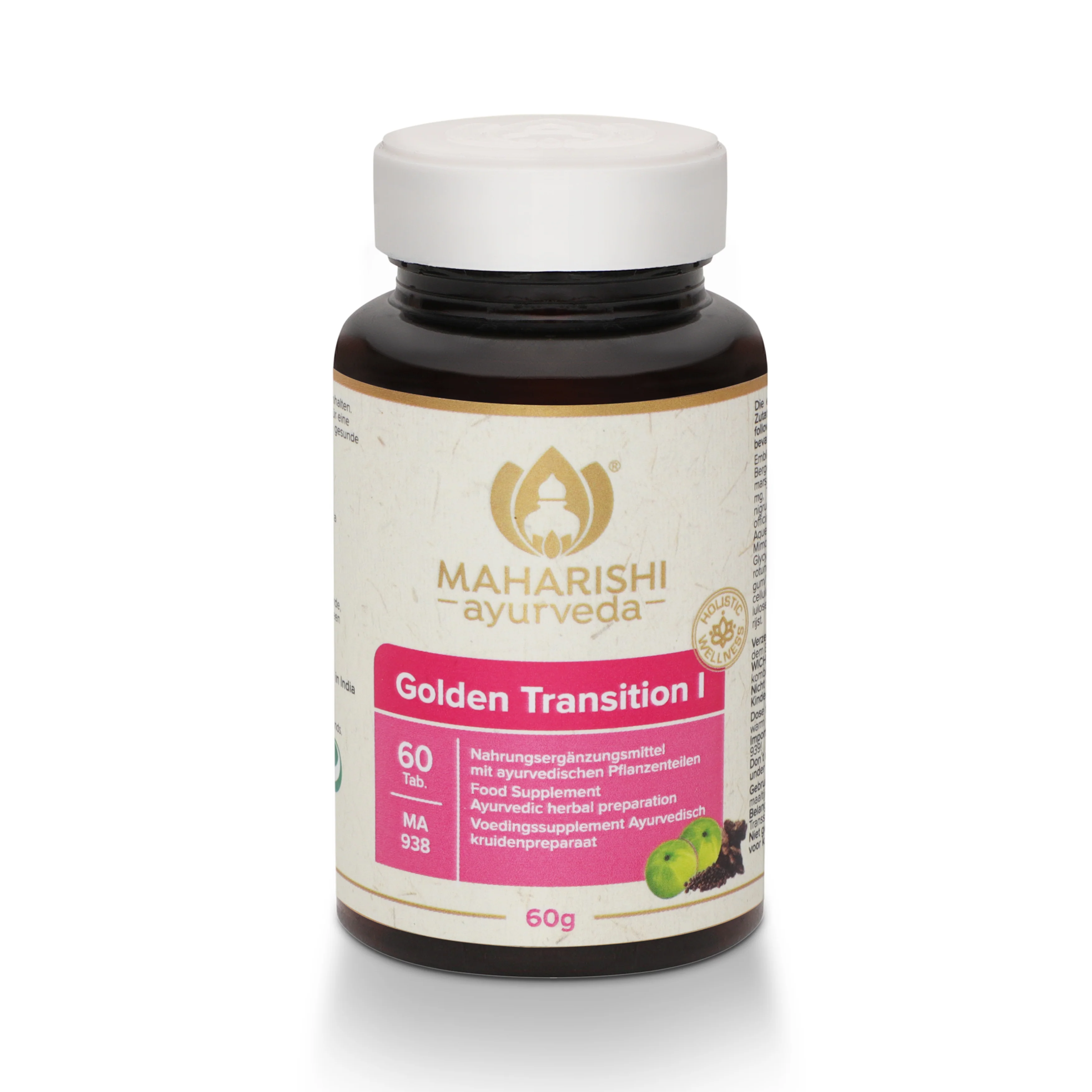 Golden Transition I MA 938 – Ayurveda Nahrungsergänzung mit Kräutern - Image 2