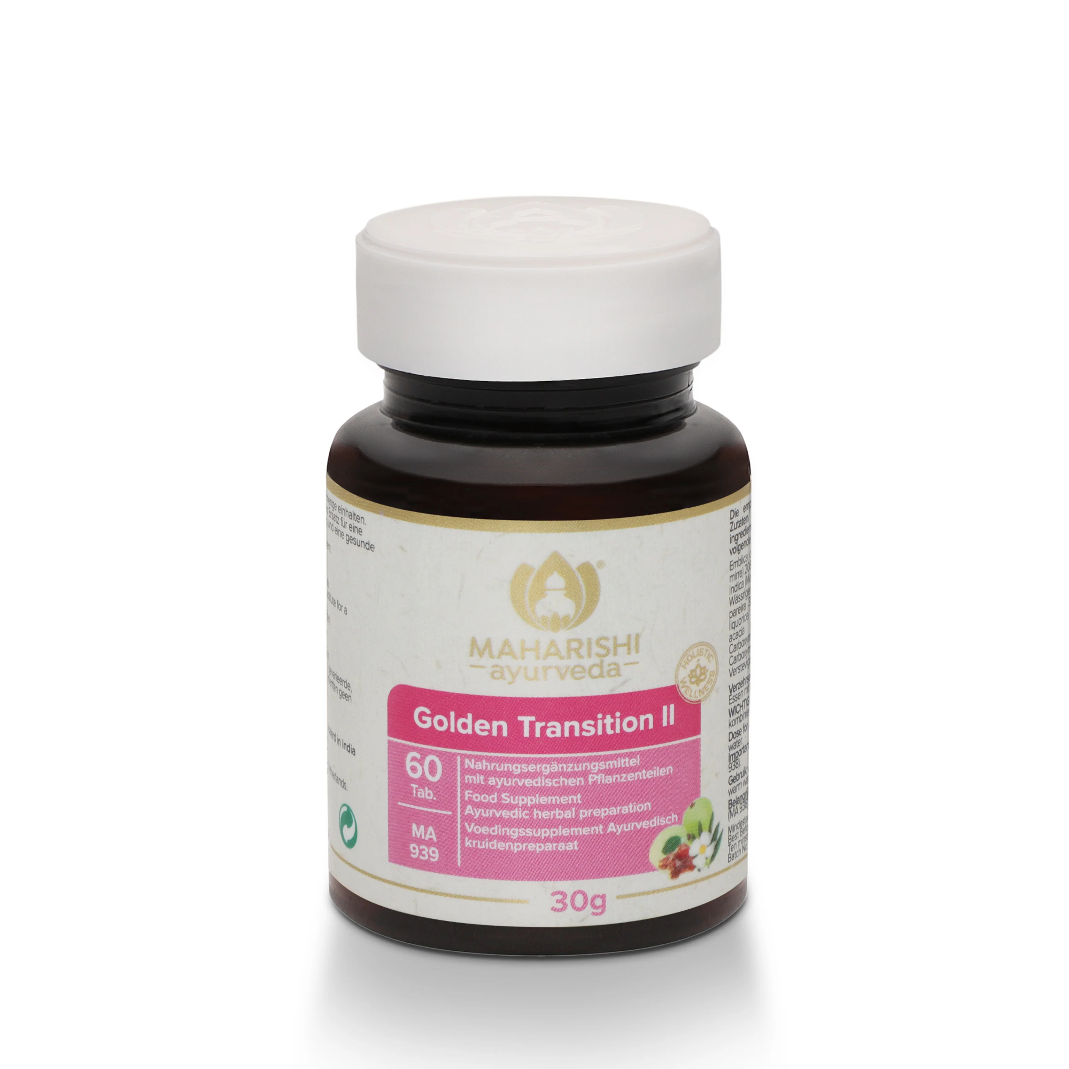 Golden Transition II MA 939 – Ayurveda Nahrungsergänzung mit Kräutern