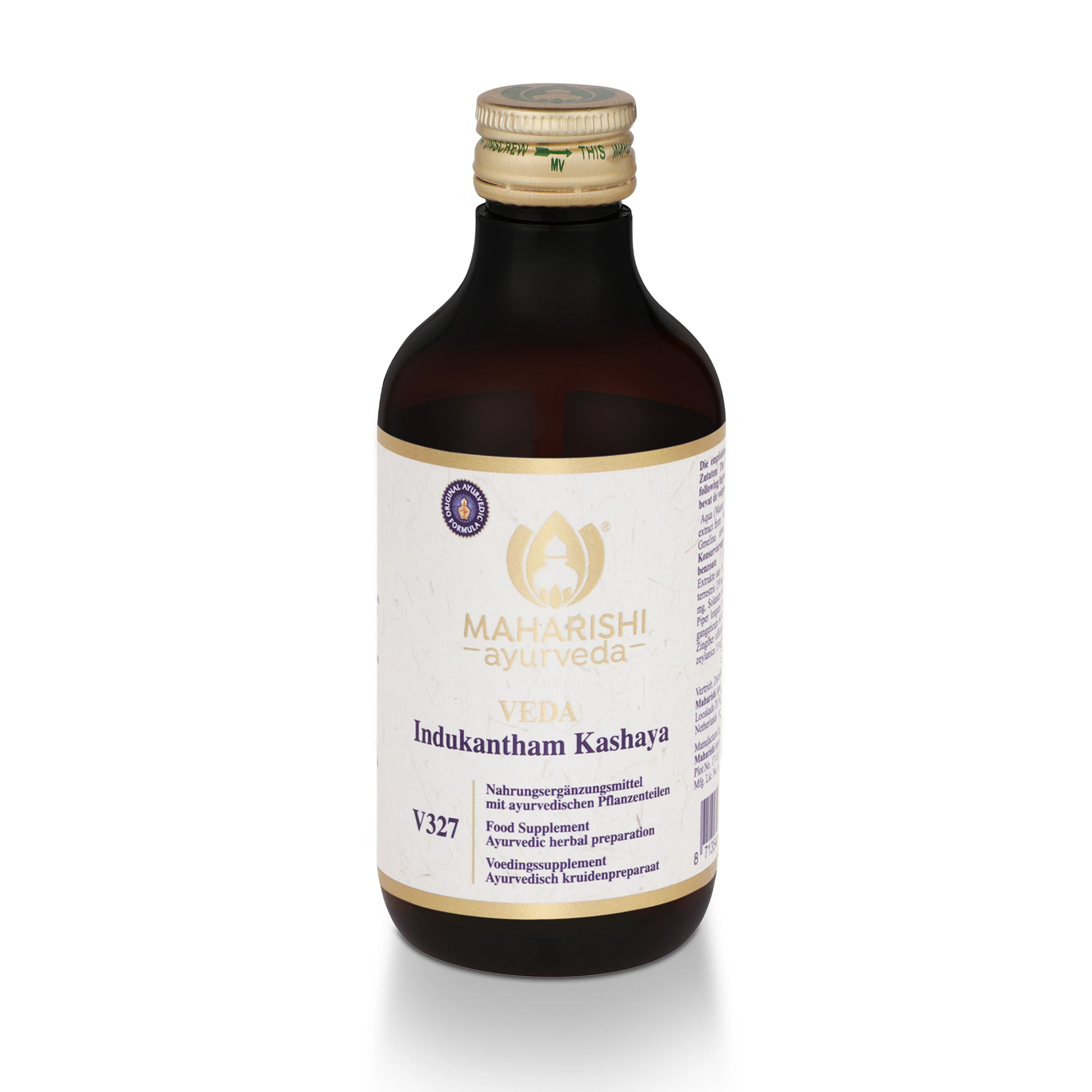 Indukantham Kashaya V327 – Ayurveda Nahrungsergänzung mit Kräutern