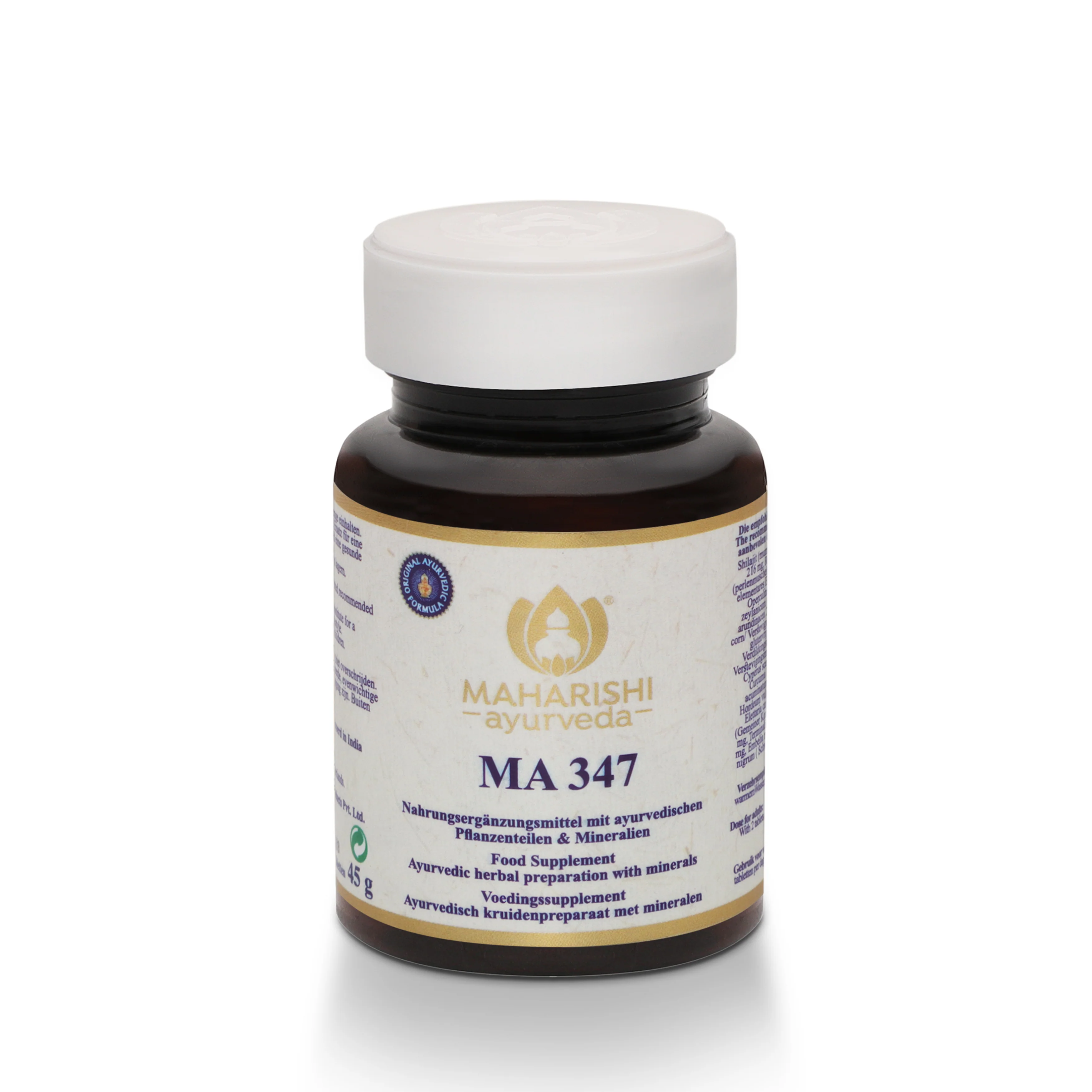 MA 347 – Ayurveda Nahrungsergänzung mit Kräutern & Mineralien