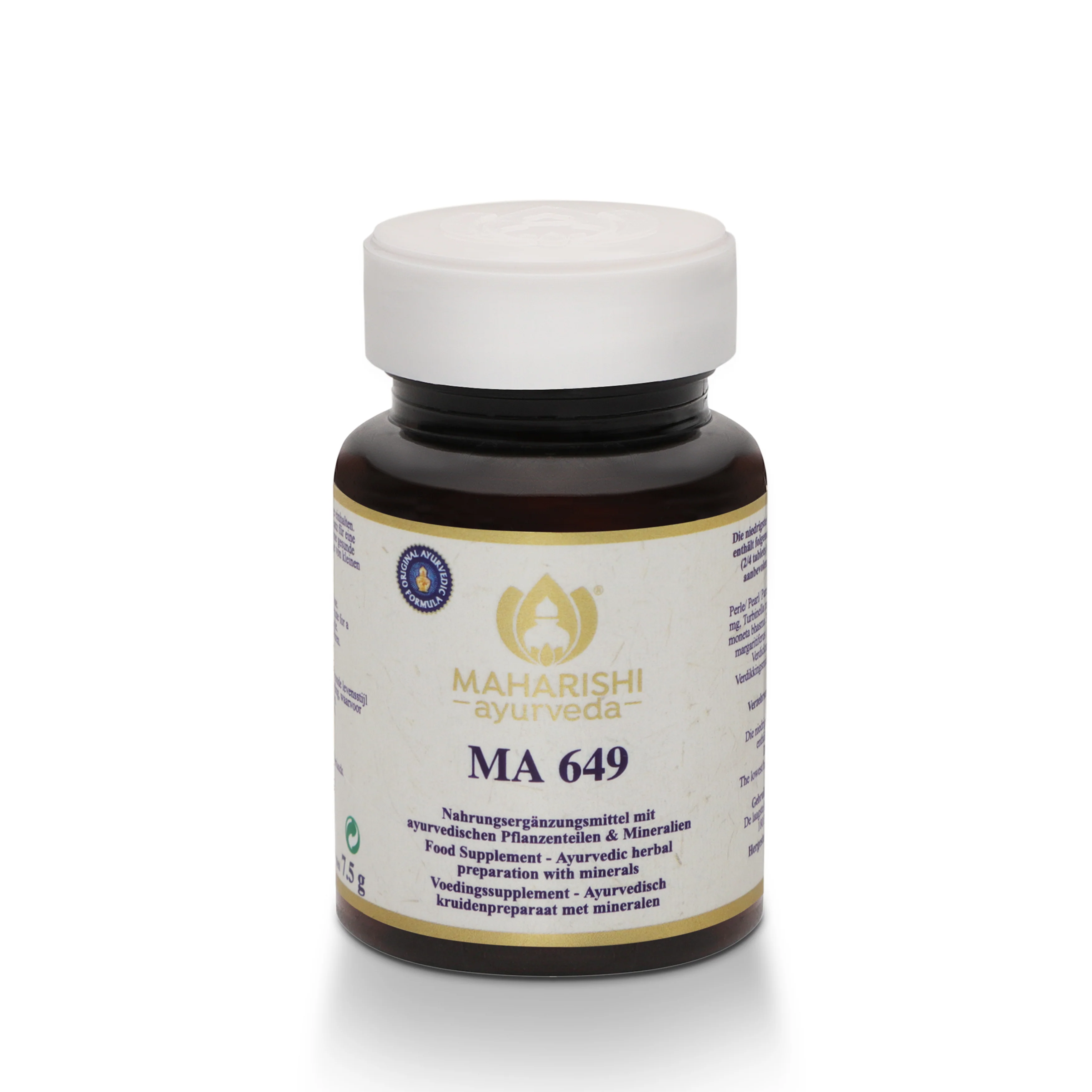 MA 649 – Ayurveda Nahrungsergänzung mit Kräutern & Mineralien