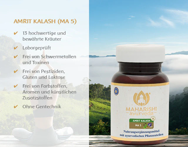 Amrit Kalash MA 5 Kräutertabletten – Ayurveda Nahrungsergänzung mit Kräutern - Image 7
