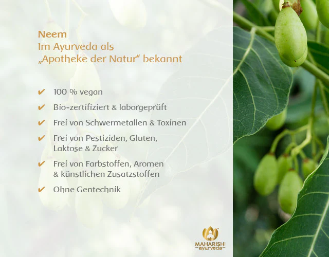 Neem Natural Super Herb – Neem Nahrungsergänzung, Ayurveda Kräuter - Image 5