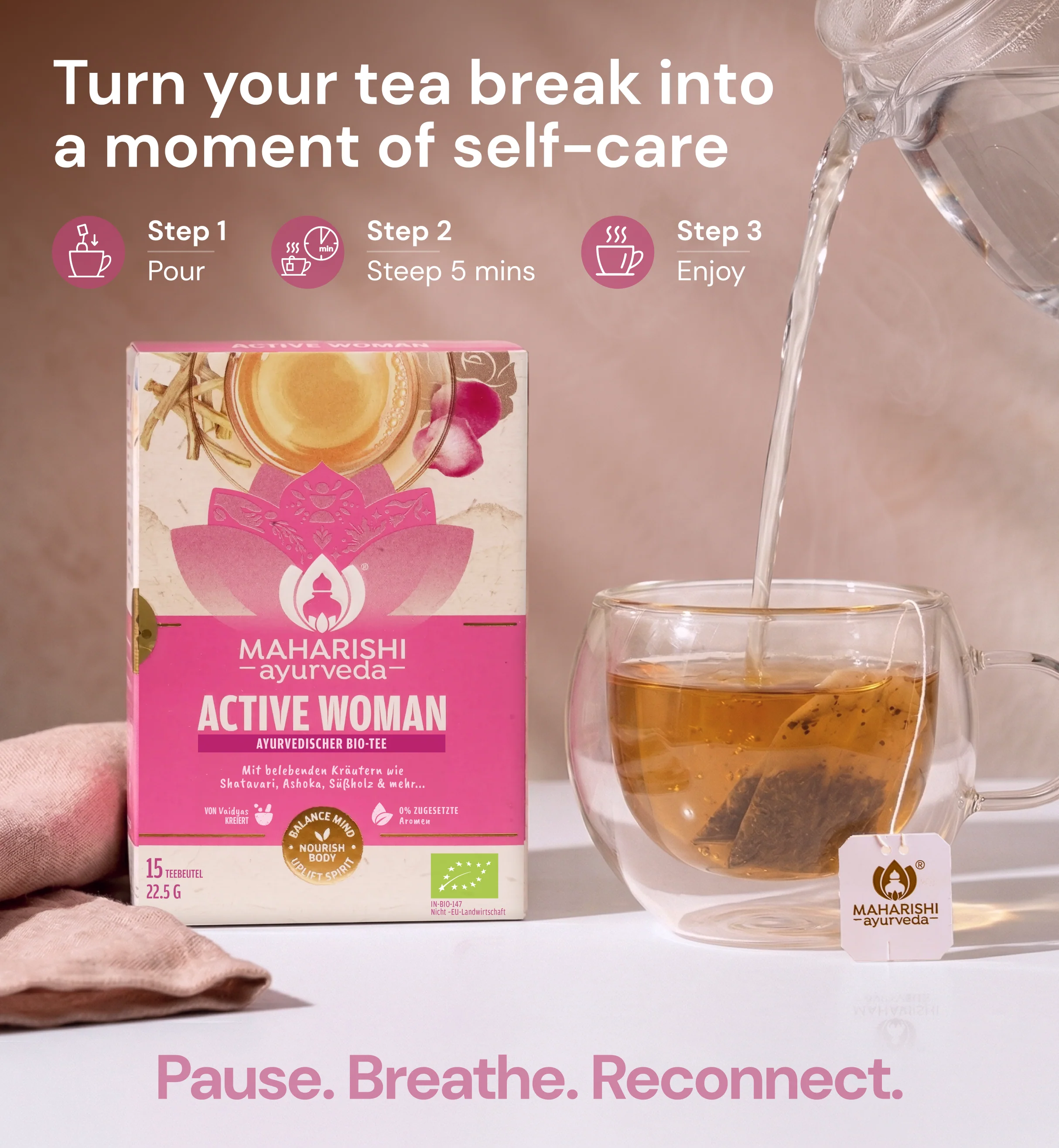 Organic Active Woman Tea - Image 3