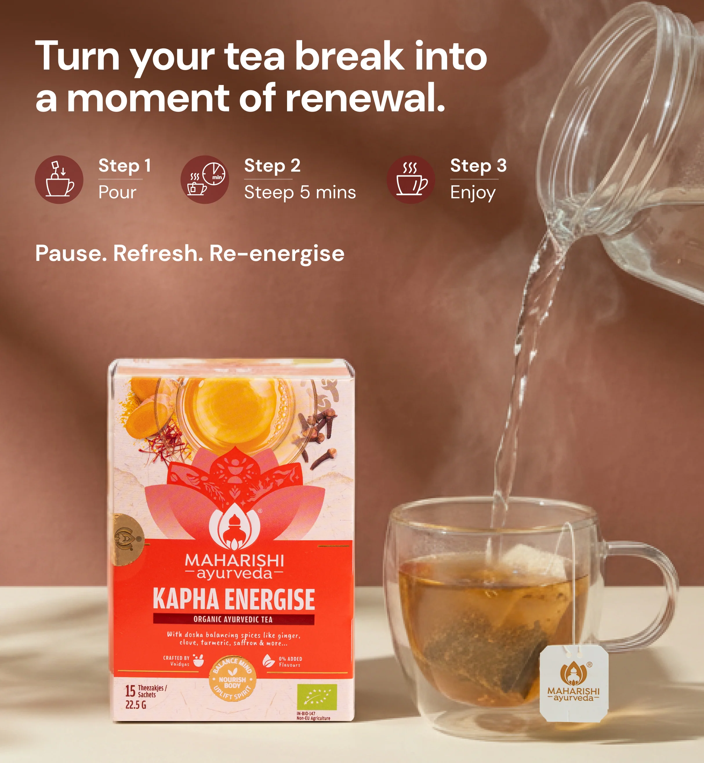 Kapha Energise Tee (Bio) - Image 6