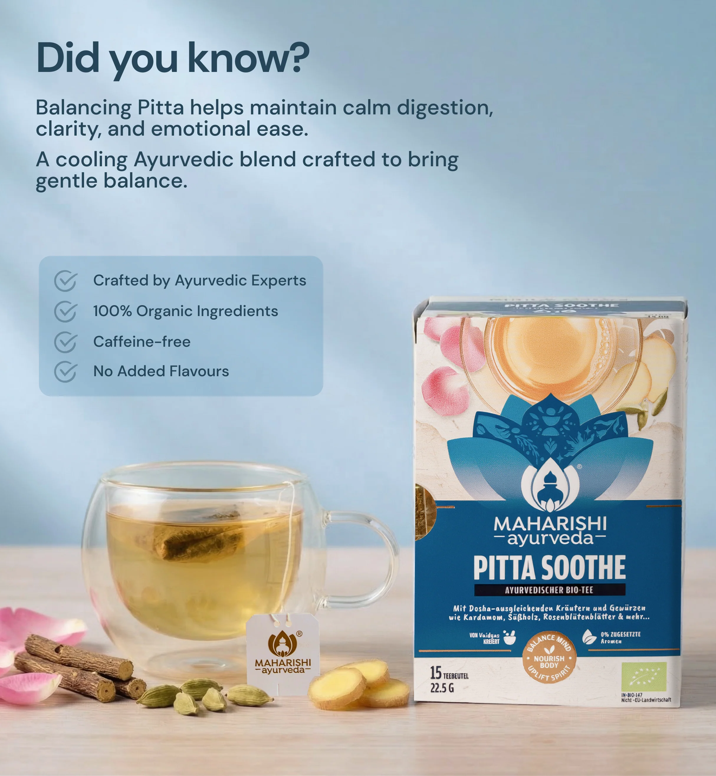 Pitta Soothe Tee (Bio) - Image 5