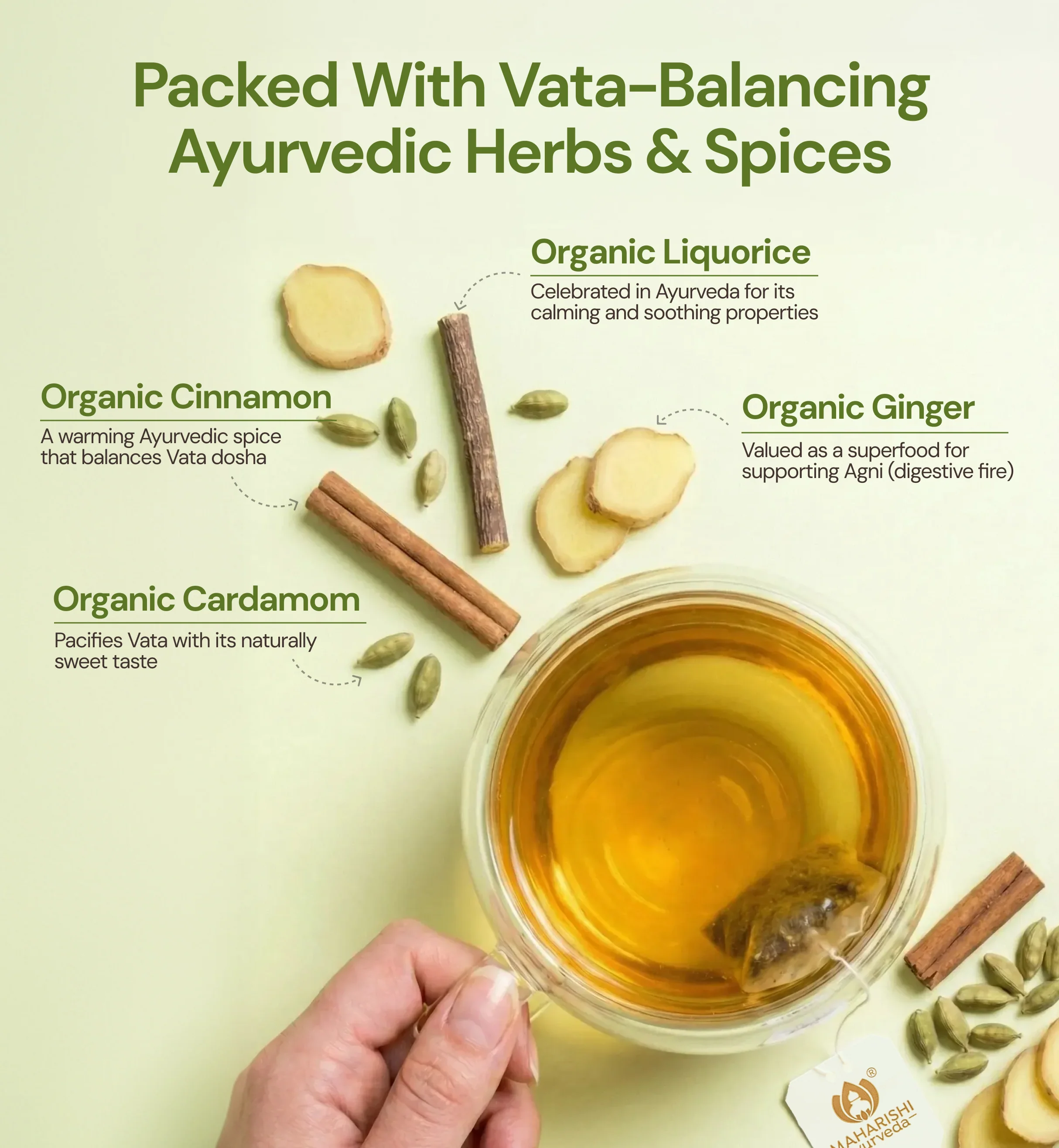 Vata Calm Tee (Bio) - Image 3